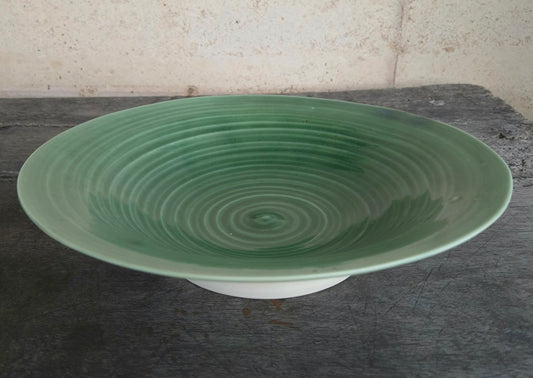 Serving Platter - Deep Green (Open Form)
