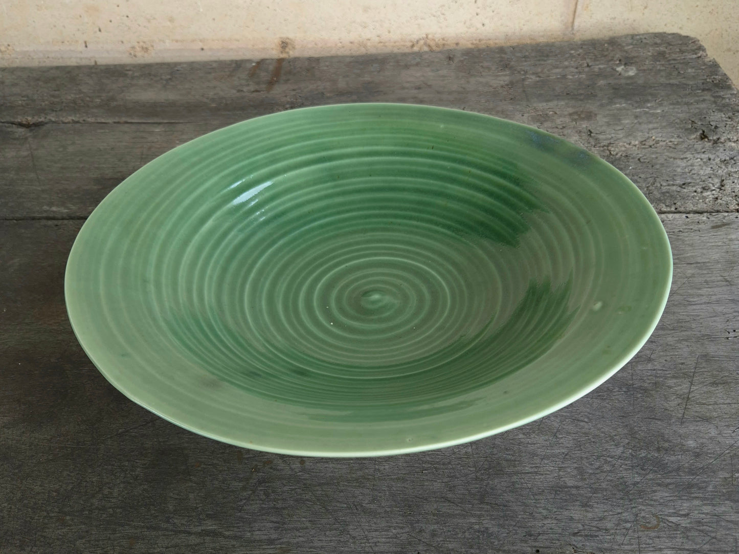 Serving Platter - Deep Green (Open Form)